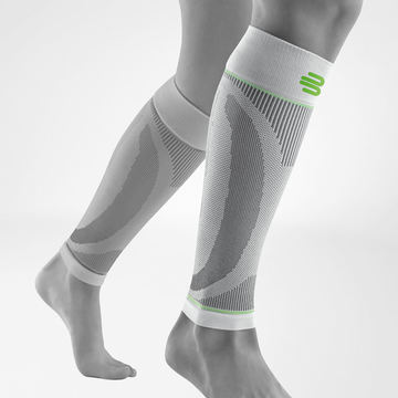Nylon Compression Calf Sleeves (White) – ReDesign Sports